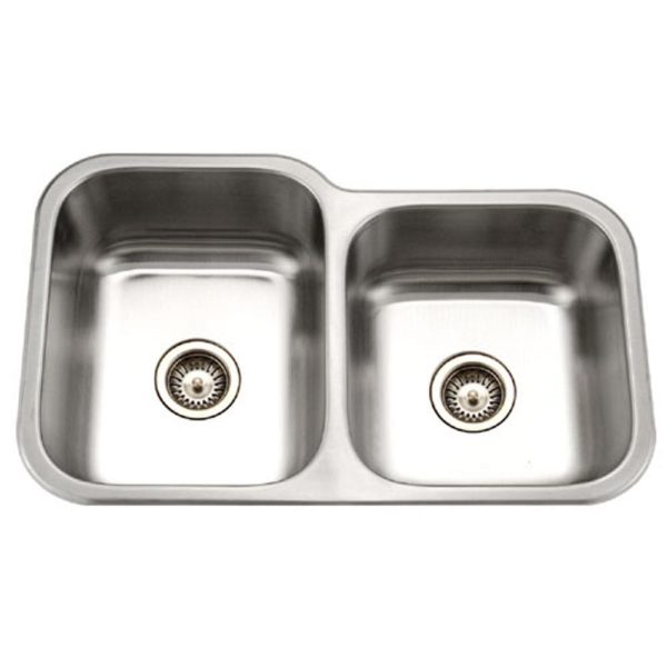 Classic 60/40 Double Bowl/Prep Bowl on the Right (CLA-3221DR)